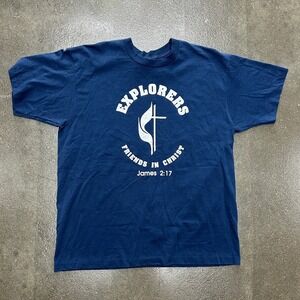 Vintage Explorers Friends In Christ Tee